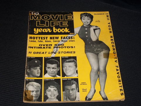 1959 #26 MOVIE LIFE YEARBOOK MAGAZINE - DEBBIE REYNOLDS FRONT COVER - E 1329
