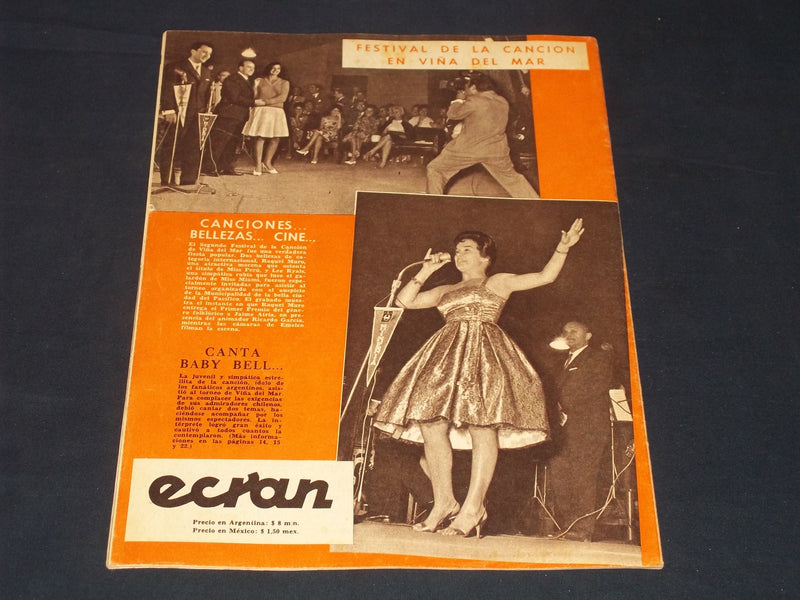 1961 FEBRUARY 28 ECRAN SPANISH MAGAZINE - JOAN COLLINS COVER - E 26070