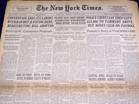 1938 AUGUST 20 NEW YORK TIMES - POMPEZ'S STORY AT TRIAL - NT 2473