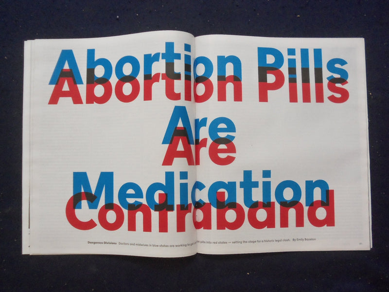2022 OCTOBER 9 THE NEW YORK TIMES MAGAZINE - ABORTION IS HUMAN RIGHT - SP 4781U