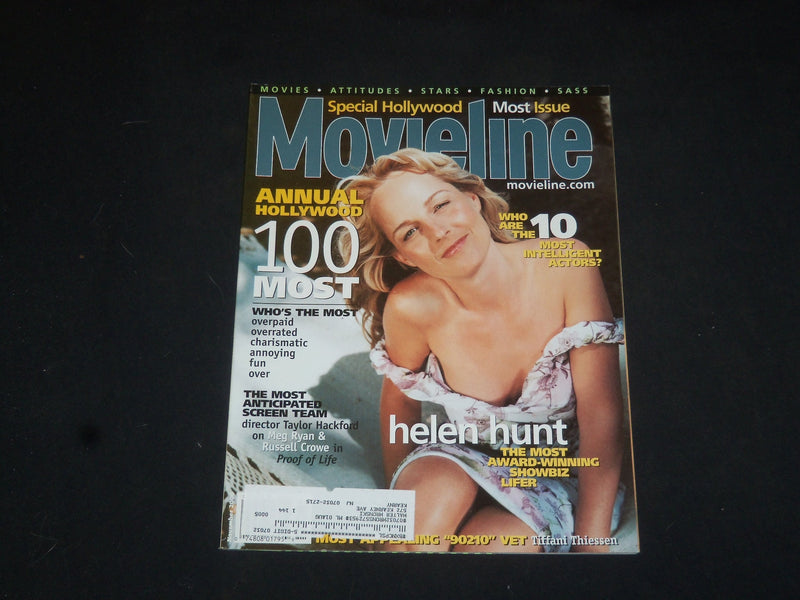 2000 NOVEMBER MOVIELINE MAGAZINE - HELEN HUNT - SP 6150