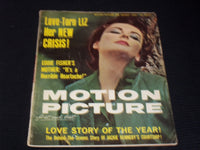 1962 AUGUST MOTION PICTURE MAGAZINE - ELIZABETH TAYLOR FRONT COVER - E 3923