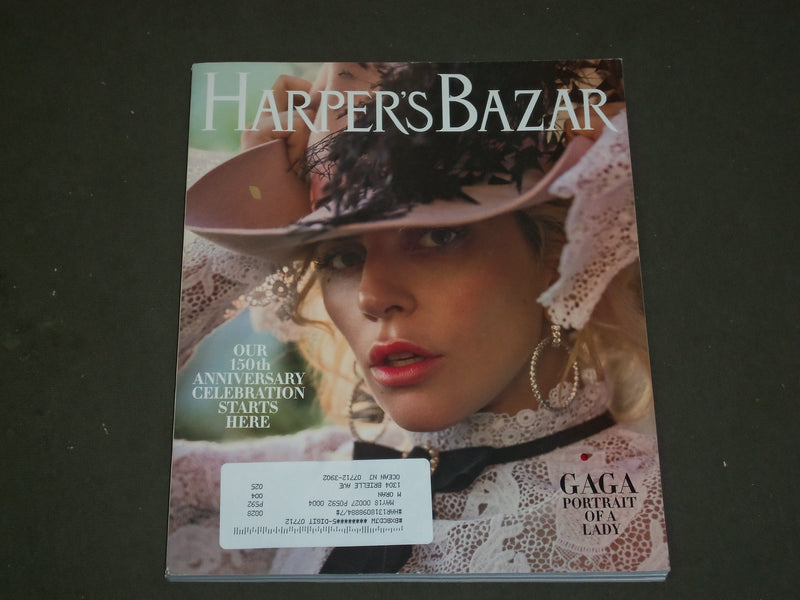 2016 DECEMBER / 2017 JANUARY HARPER'S BAZAAR MAGAZINE - LADY GAGA COVER - B 3713