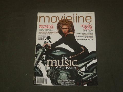 2002 JULY/AUGUST MOVIELINE MAGAZINE - BEYONCE KNOWLES COVER - B 1192