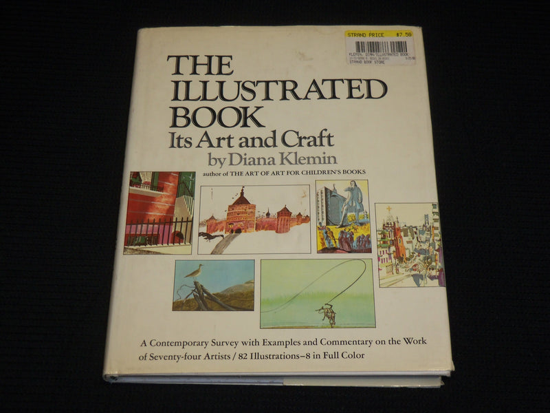 1970 THE ILLUSTRATED BOOK ITS ART & CRAFT HARDCOVER BY DIANNA KLEMIN - R 728C