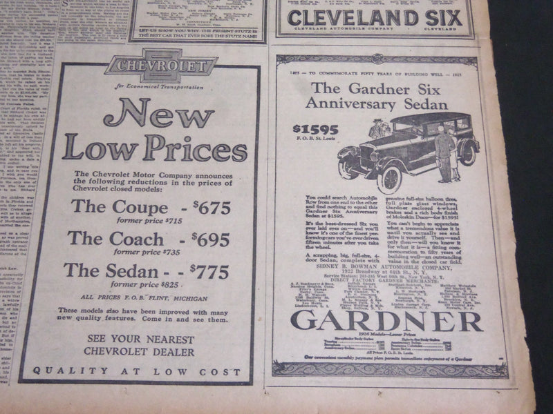 1925 AUG 2 NY TIMES SPECIAL SECTION FIVE VIVID CHAPTERS IN BRYAN'S LIFE- NT 7065
