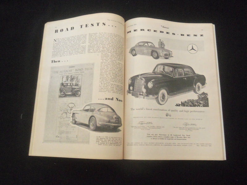 1955 DECEMBER 9 THE AUTOCAR MAGAZINE - STANDARD VANGUARD III - BRITISH - J 7835