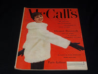 1958 OCTOBER MCCALL'S MAGAZINE VERY NICE FRONT COVER & FULL PAGE ADS - E 2442
