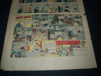 1936 APRIL 26 MINNEAPOLIS STAR TRIBUNE COLOR COMICS SECTION -DIZZY DEAN- NP 3717