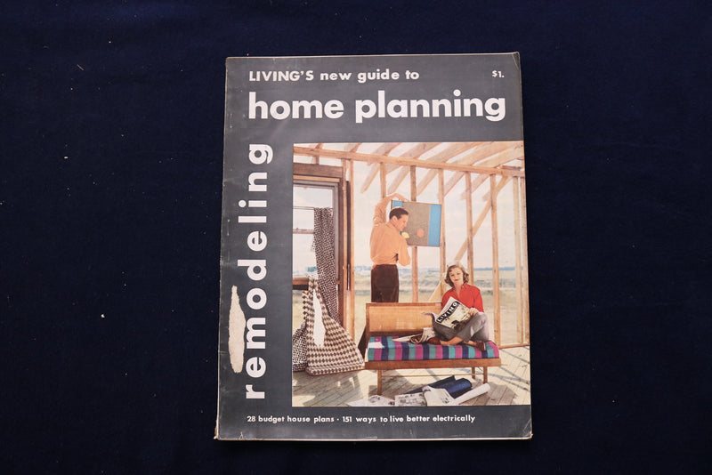 1959 LIVING'S NEW GUIDE TO HOME PLANNING MAGAZINE - REMODELING COVER - E 11311