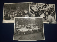 1979 OCTOBER 12 ANTI-CASTRO DEMONSTRATORS PRESS PHOTOS LOT OF 7 - O 1565