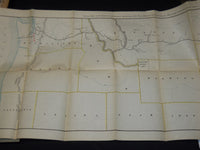 1910 CHICAGO MILWAUKEE & ST. PAUL RAILWAY CO. 46TH ANNUAL REPORT - MAP - K 18