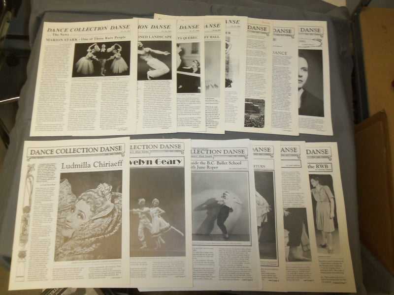 1986-2016 DANCE COLLECTION DANSE MAGAZINE - LOT OF 68 - TORONTO, CANADA - O 3140