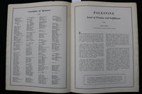 1934 THE ROMANCE OF A PEOPLE PROGRAM - JEWISH REFUGEES - K 2271