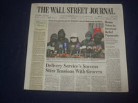 2020 DECEMBER 29 THE WALL STREET JOURNAL-HOUSE VOTES TO INCREASE RELIEF PAYMENTS