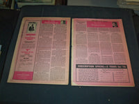 1973-1974 FOOTBALL NEWS NEWSPAPER - LOT OF 2 - NP 3514