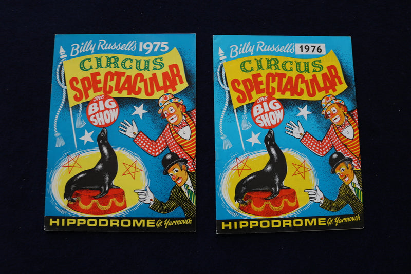 1970'S CIRCUS PROGRAMS - LOT OF 10 - O 3519