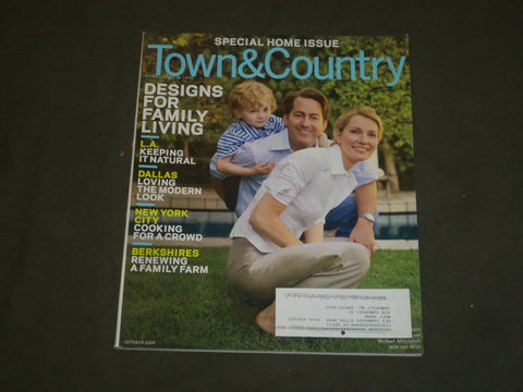 2009 OCT TOWN & COUNTRY MAGAZINE - ALEXANDRA & MICAHAEL MISCZYNSKI COVER- B 2345
