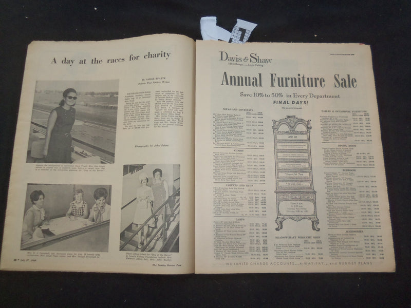 1969 JULY 27 DENVER POST CONTEMPORARY SECTION - THE GREAT WALLS - NP 8059