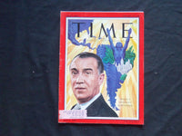 1956 FEBRUARY 13 TIME MAGAZINE - BRAZIL'S PRESIDENT JUSCELINO KUBITSCHEK- T 1524