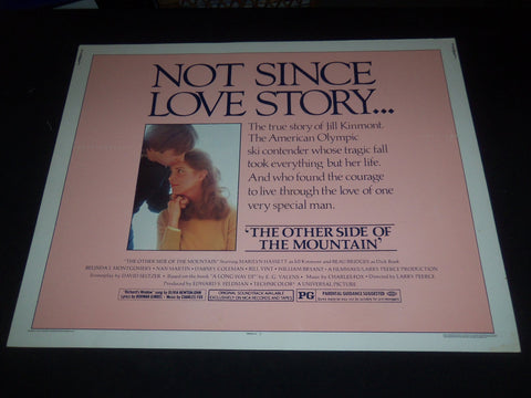 1975 THE OTHER SIDE OF THE MOUNTAIN 1/2 SHEET MOVIE POSTER - BEAU BRIDGES- P 362