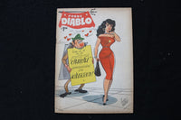 1955 OCTOBER 27 POBRE DIABLO MAGAZINE - ELIZABETH TAYLOR ON BACK COVER - E 26104
