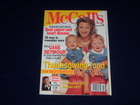1997 NOVEMBER MCCALL'S MAGAZINE - JANE SEYMOUR COVER - SP 5078