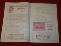 1953-1960 CLEVELAND OPERA ASSOCIATION PROGRAM LOT OF 3 - O 1098G