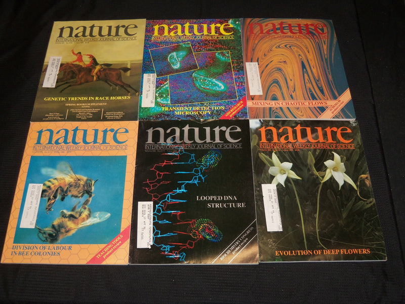 1988 NATURE MAGAZINE LOT OF 34 ISSUES - NICE COVERS & PHOTOS - O 3028H