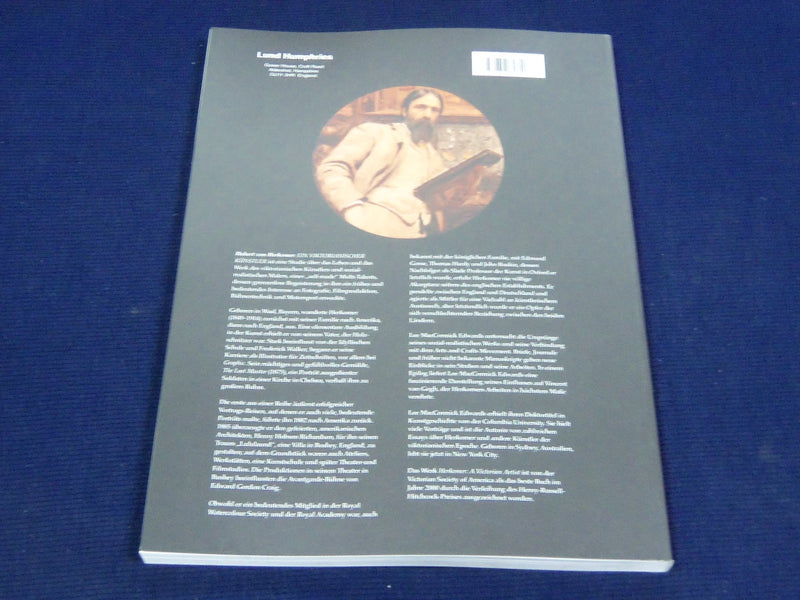 2002 HUBERT VON HERKOMER BY LEE MACCORMICK EDWARDS GERMAN BOOK - J 343