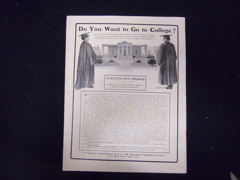 1904 MARCH THE BROWN BOOK OF BOSTON MAGAZINE - ILLUS COVER & STORIES - ST 3256