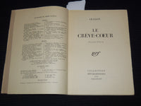 1946 LE CREVE -COEUR PAR ARAGON FRENCH BOOK - J 7389