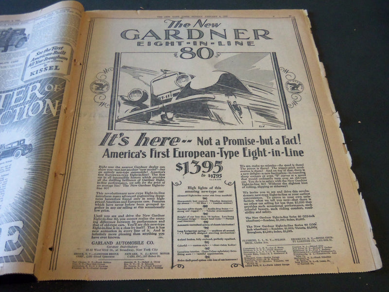 1927 JANUARY 9 NEW YORK TIMES - NY NATIONAL MOTOR SHOW OPENS - NT 6287