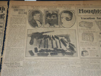 1910 JUNE 26 THE BOSTON HERALD - BANDIT KILLS TWO MEN IN LYNN HOLD-UP - BH 343