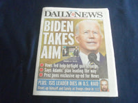 2022 FEBRUARY 4 NEW YORK DAILY NEWS NEWSPAPER - ISIS LEADER DIES IN U.S. RAID