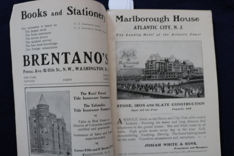 1905 WASHINGTON - ARLINGTON - MT. VERNON STANDARD GUIDE- SOFTCOVER BOOK - K 1318