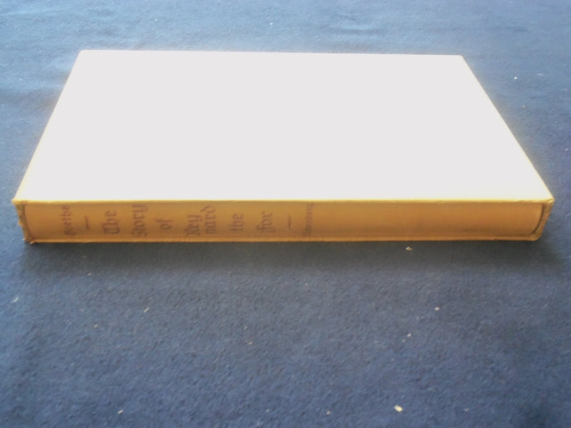 1954 THE STORY OF REYNARD THE FOX HARDCOVER BOOK BY FEITZ EICHENBERG - KD 8907