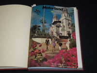 1973 JANUARY-DECEMBER THE MOTOR LAND MAGAZINE BOUND VOLUME - 6 ISSUES - KD 705B