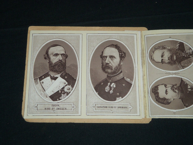 1880'S CROWNED HEADS AND RULERS OF THE WORLD BOOK - J 4325