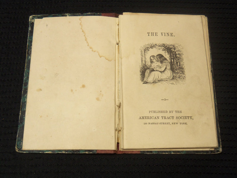 1800'S AMERICAN TRACT & BAPTIST SOCIETY BOOKS LOT OF 5 - HARDCOVER - K 2104