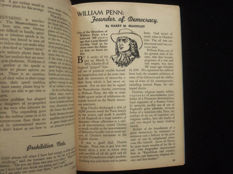 1945 FEBRUARY FACTS MAGAZINE - THE MAGAZINE OF ESSENTIAL READING - J 9982