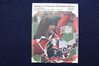 1982 OCTOBER 16 HOFSTRA VS. WORCESTER COLLEGE FOOTBALL GAME PROGRAM - E 11923