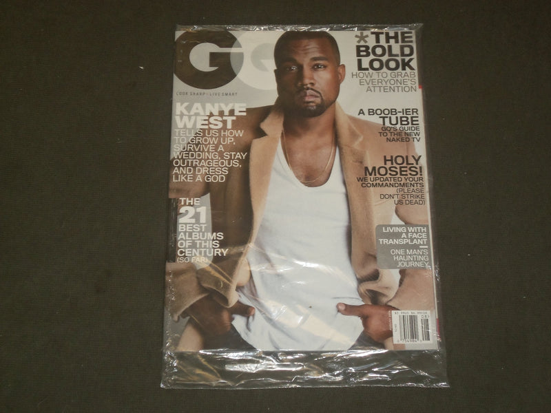 2014 AUGUST GQ MAGAZINE - KANYE WEST COVER - B 2872