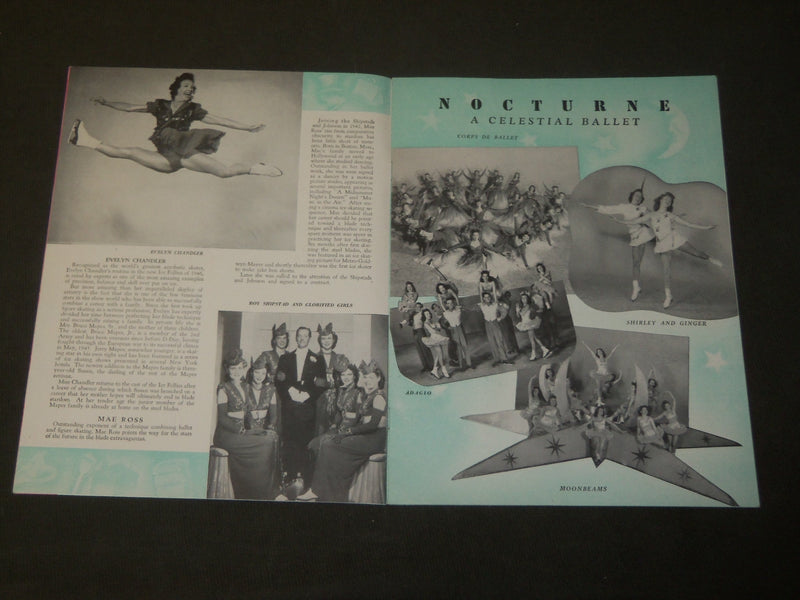 1946 & 1951 THE SHIPSTADS & JOHNSON ICE FOLLIES PROGRAM LOT OF 2 - J 3606