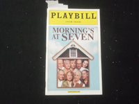 2002 MORNING'S AT SEVEN PLAYBILL - 11 SIGNATURES - J 8202