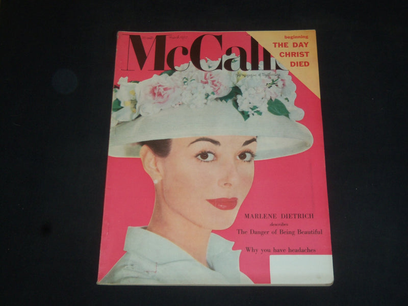 1957 MARCH MCCALL'S MAGAZINE - NICE COVER, STORIES & ADS - SP 6914