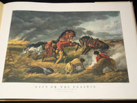 1968 THE WORLD OF CURRIER & IVES HARDCOVER BOOK BY ROY KING & DAVIS - R 731Y