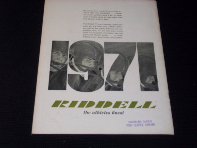 1970 NOVEMBER COACH & ATHLETE MAGAZINE - CROWDER & IRWIN & POPPLEWELL - E 5797