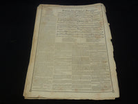 1850 JULY 20 BOSTON MUSEUM NEWSPAPER - DEATH OF ZACHARY TAYLOR - NP 9055