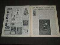 1901 OCTOBER 19 THE SATURDAY EVENING POST MAGAZINE - ILLUSTRATED COVER - SP 554
